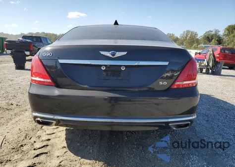 2018 Genesis G90 Ultimate z USA, uszkodzony, nr VIN KMHG54JH8JU049335